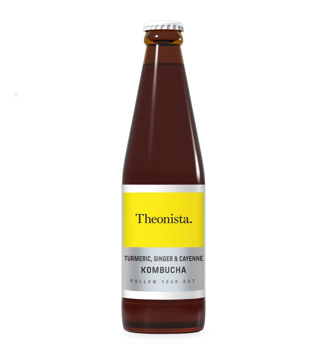 TURMERIC, GINGER & CAYENNE KOMBUCHA 330ml Theonista