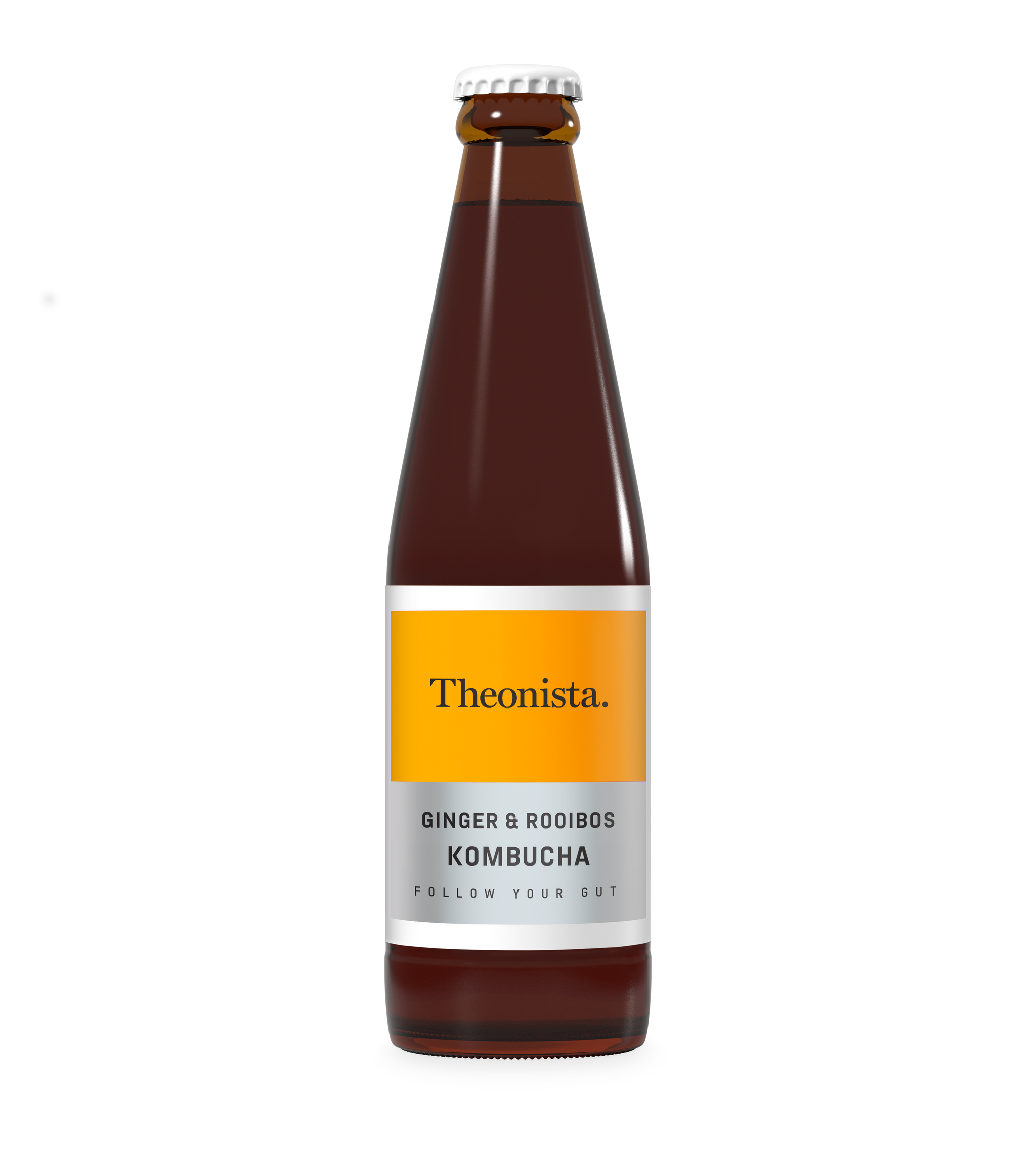 GINGER & ROOIBOS KOMBUCHA 330ml Theonista